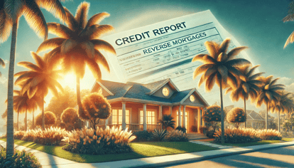 A beautiful home in Florida that a senior is considering getting a reverse mortgage on.