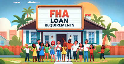 A group of people in florida excited about FHA loan requirements