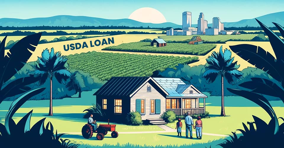 A small community that benefits from USDA rural development loans