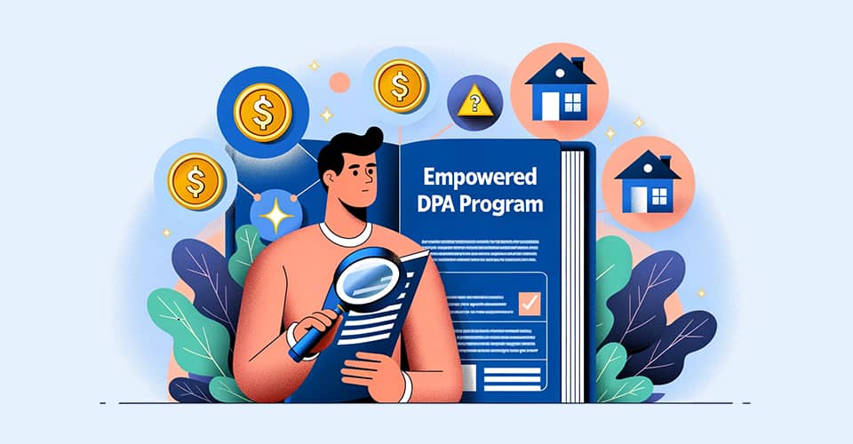 A thoughtful individual learning about empowered down payment assistance program
