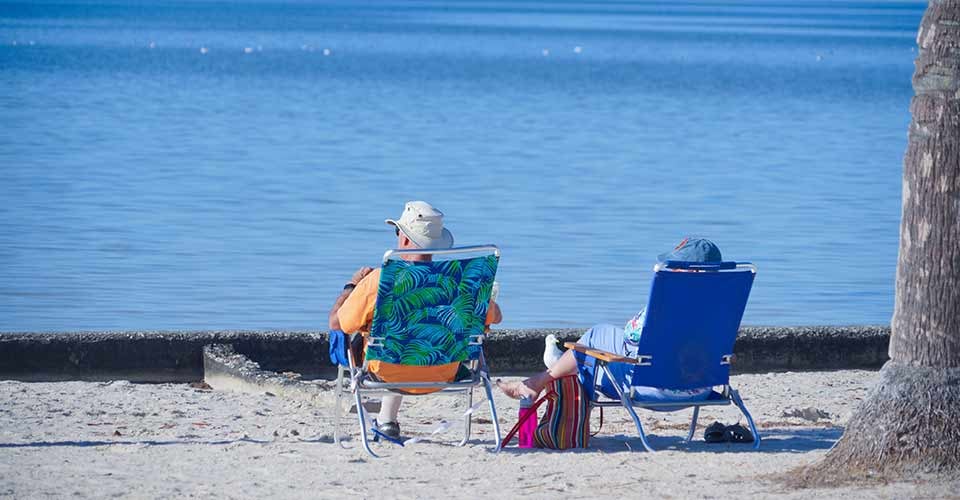 Alfred A McKethan Pine Island Park beach in Hernando county Florida