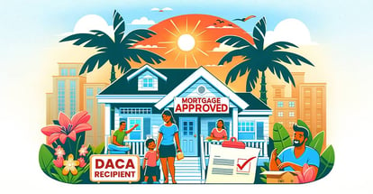 An illustration emphasizing the opportunity for homeownership among DACA recipients