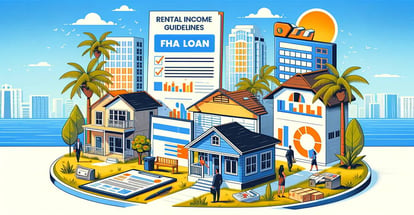 An illustration emphasizing the rental income guidelines for FHA loans