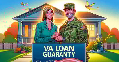 An illustration highlight the positive outcomes of VA Loan Guaranty for veterans