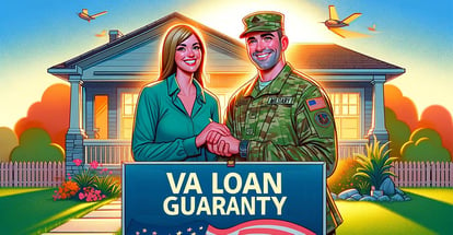 An illustration highlight the positive outcomes of VA Loan Guaranty for veterans