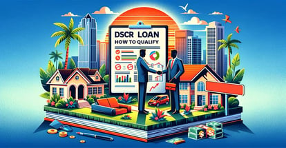 An illustration highlighting the savvy approach to DSCR loan qualification