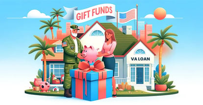 An illustration highlighting the significance of gift funds in assisting veterans with home purchases