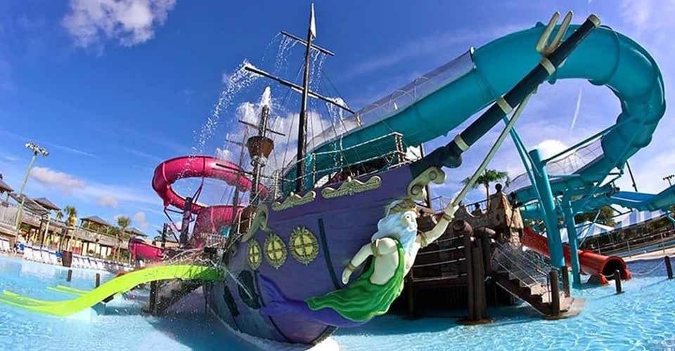 Attraction in Shipwreck Island Waterpark