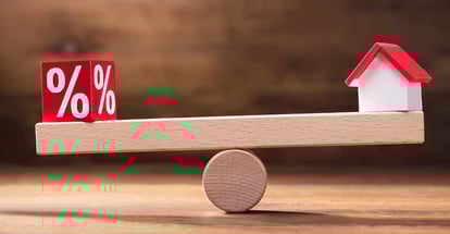Balancing of Percentage Red Block and House Model on Small Seesaw