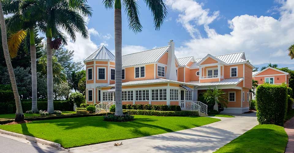 Beautiful vintage wood frame architecture style home