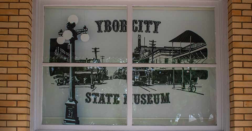 City old pictures in Ybor City State Museum in Tampa Bay Florida