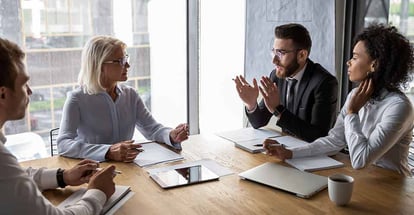 Customer negotiating during home buying