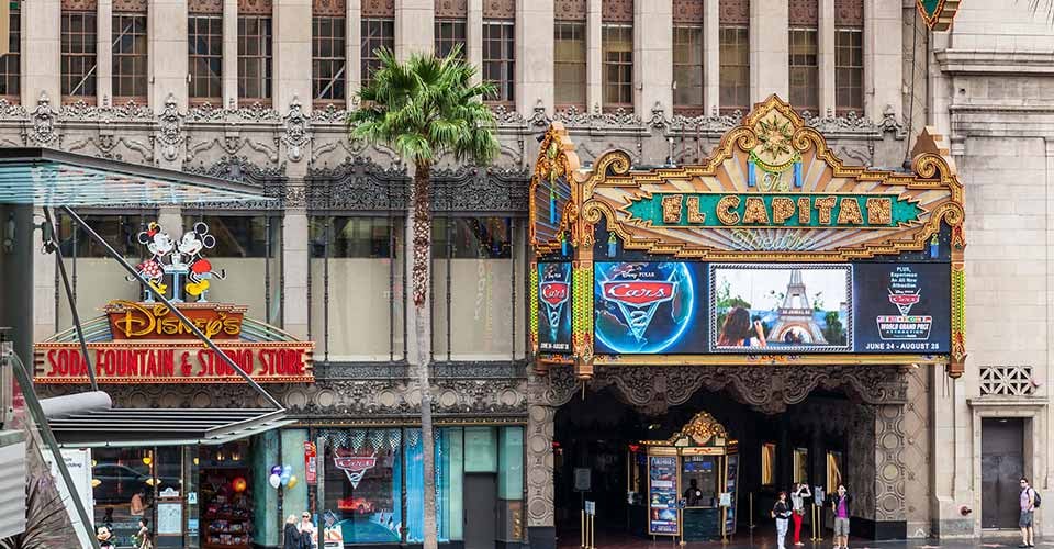 El Capitan Theatre in Hollywood