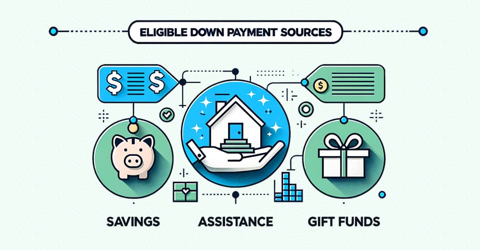 Eligible down payment sources