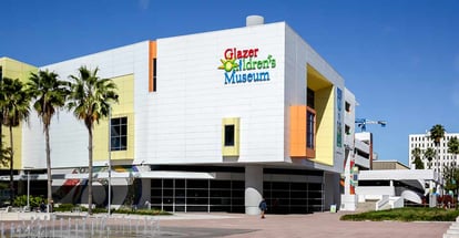 Exterior view of Glazer Childrens Museum in Tampa Florida