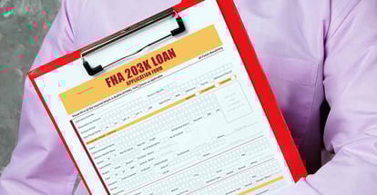 FHA 203K Loan Application Form