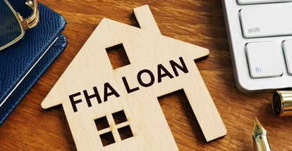 FHA loan written on the model of home