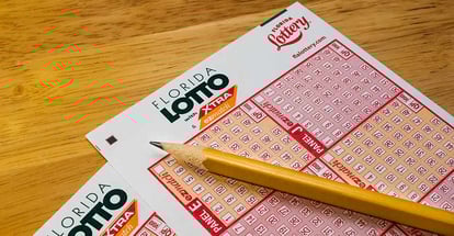 Florida Lotto playslips