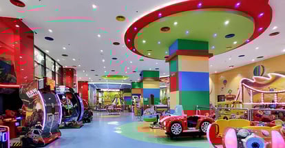 Gaming zone for playing games