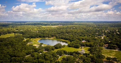 Great Scenery of Central Florida in Lake County