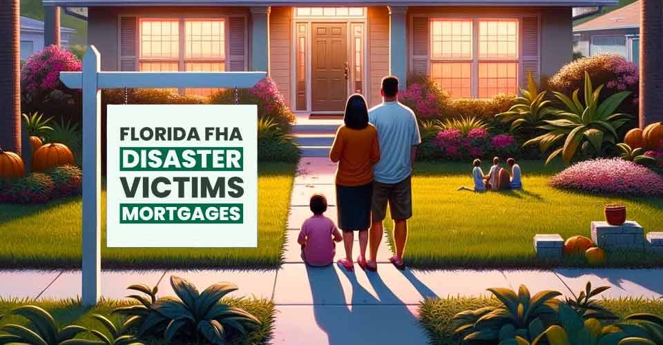Happy family looking at their home after repair