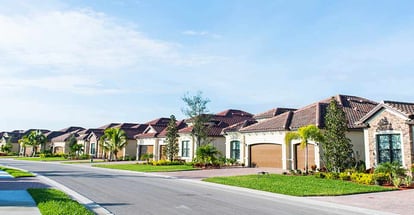 Lovely golf community and residential neighborhood in Florida