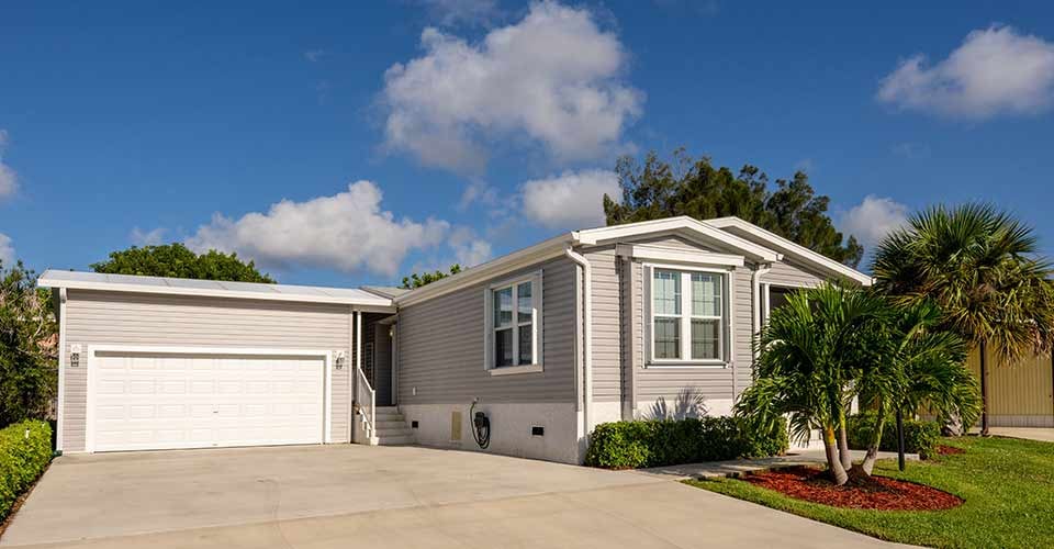 Modular manufactured home in Florida