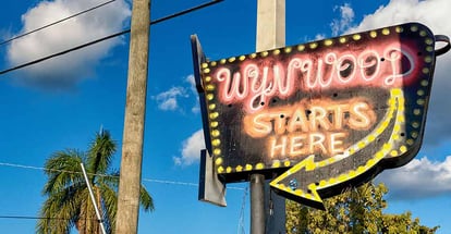 Neighborhood Wynwood in Miami