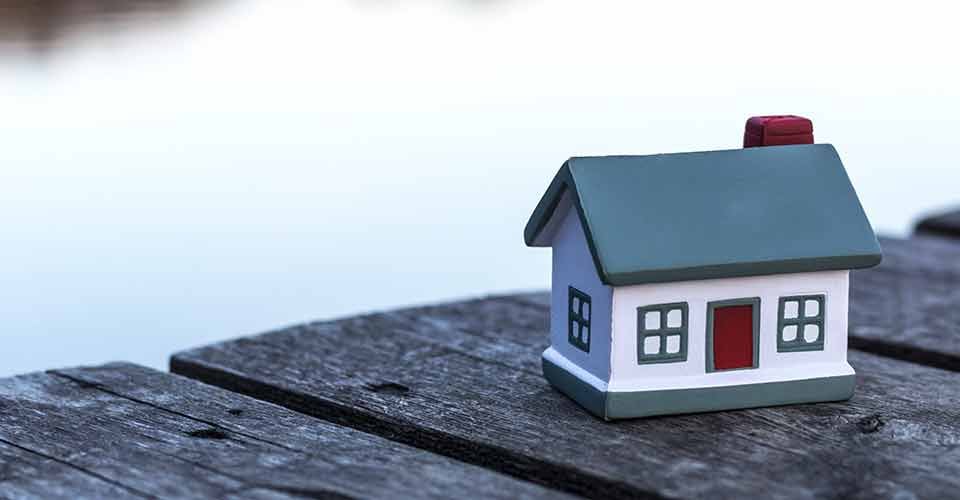 Small model of house