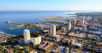 St Petersburg Florida Skyline