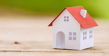 Tiny paper house modal