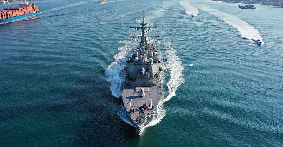 USS navy destroyer
