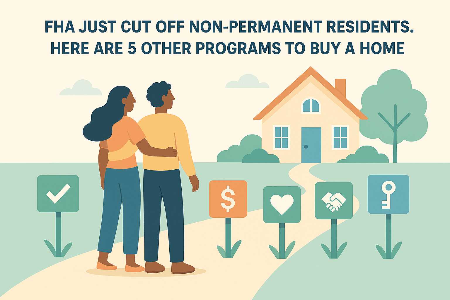 fha-loan-alternatives-non-permanent-residents-featured-illustration