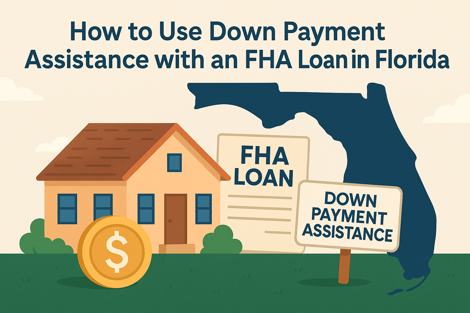 fha-loan-florida-down-payment-assistance-illustration