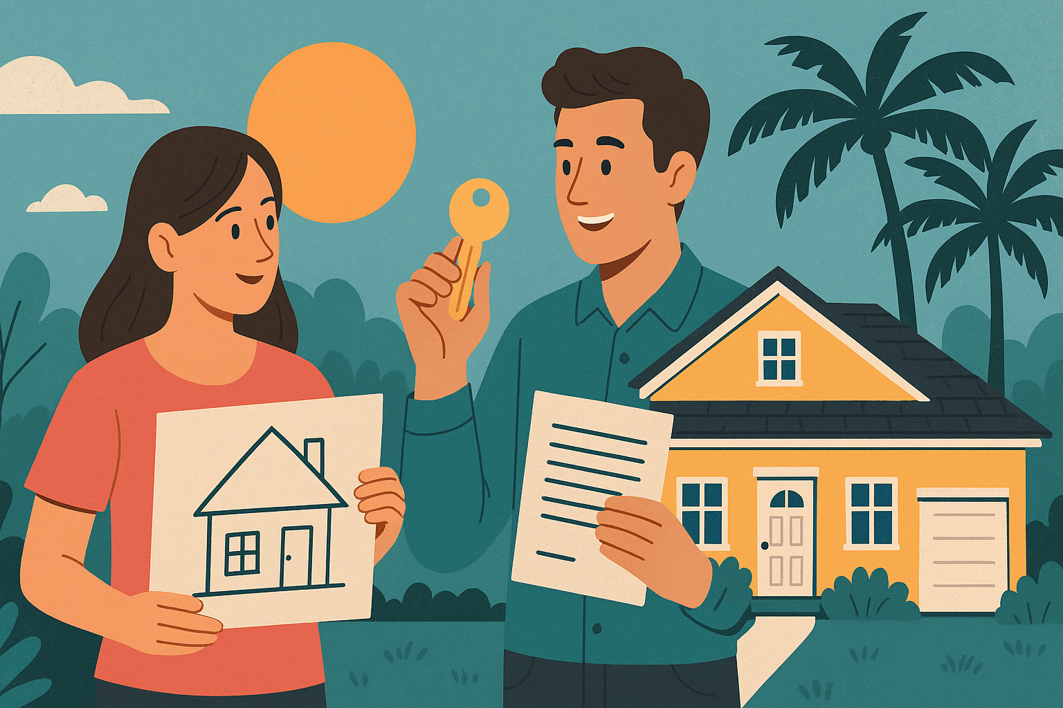 florida-down-payment-assistance-programs-illustration