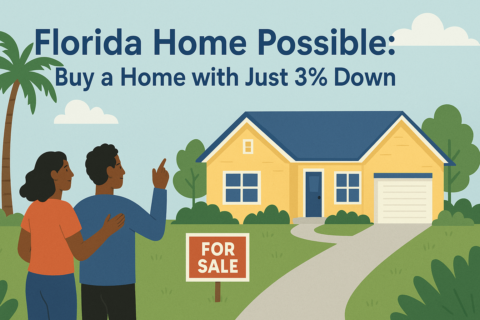 florida-home-possible-3-percent-down-illustration