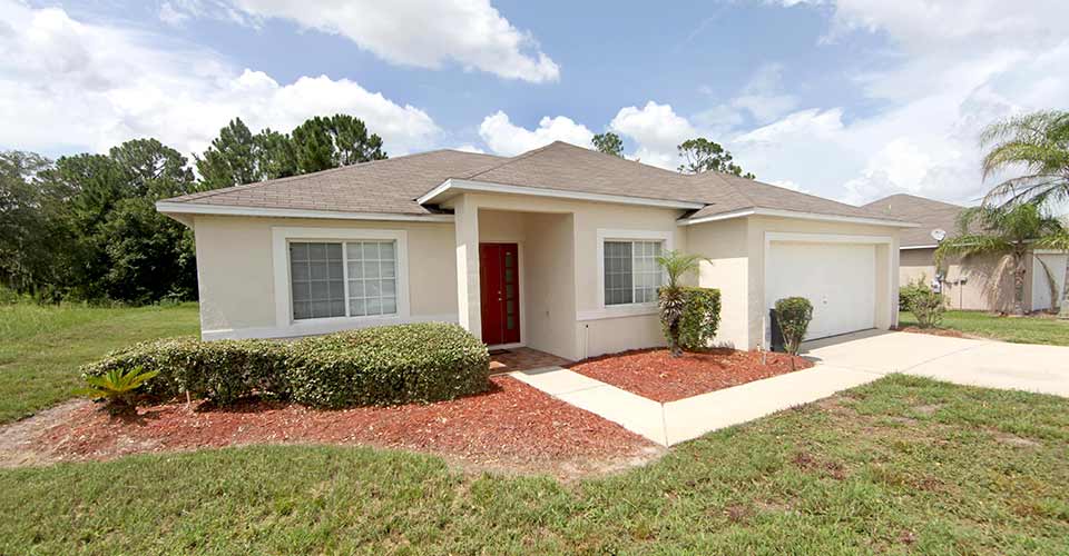 A Front Exterior of a Florida Home